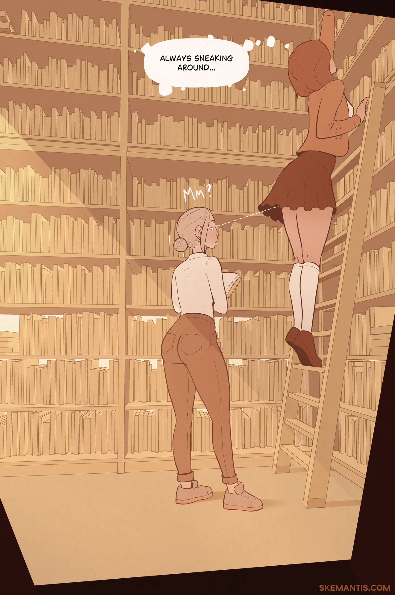 Skemantis - Tyler at the library - Part 2 page 3 full