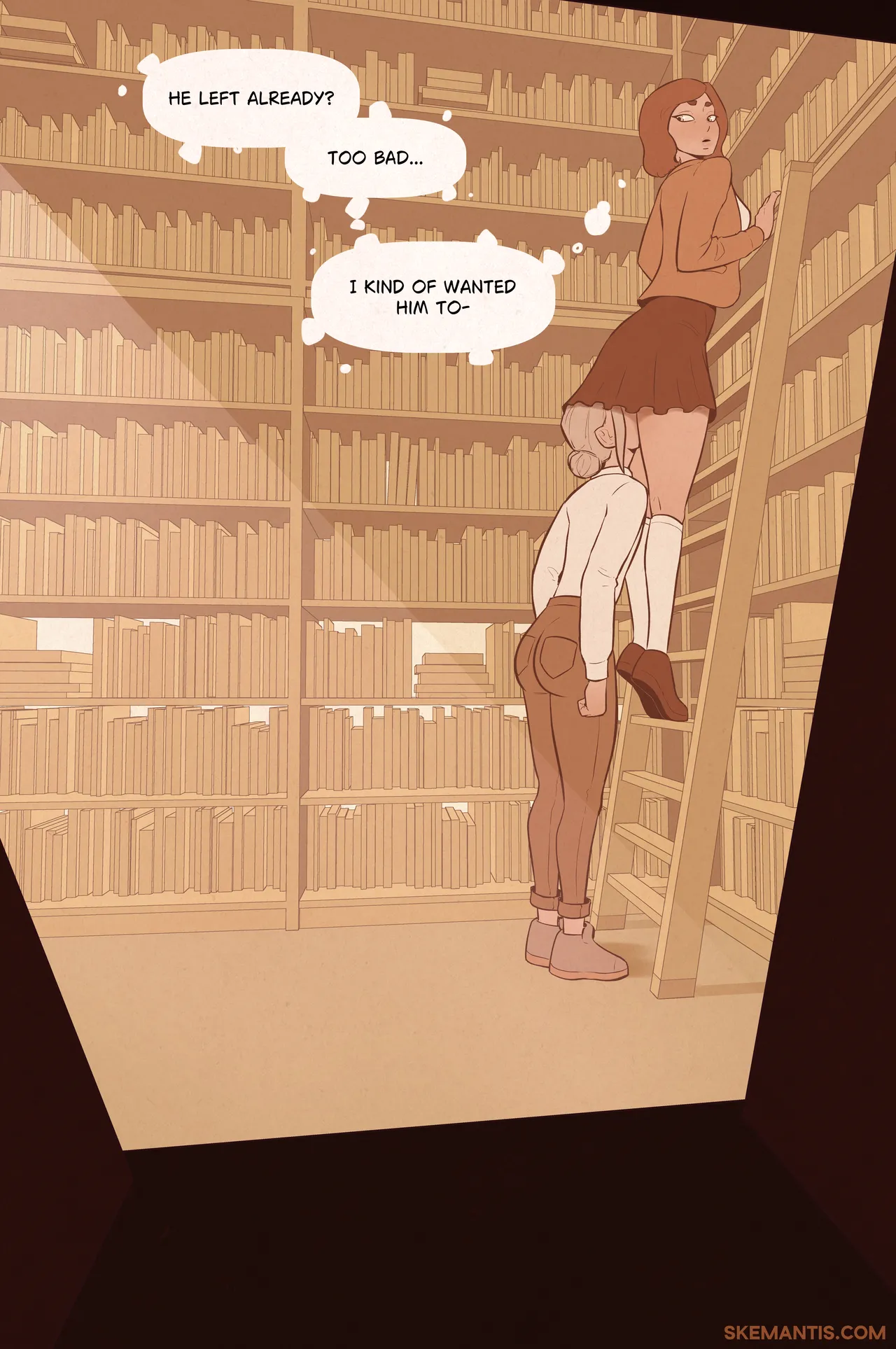 Skemantis - Tyler at the library - Part 2 page 7 full