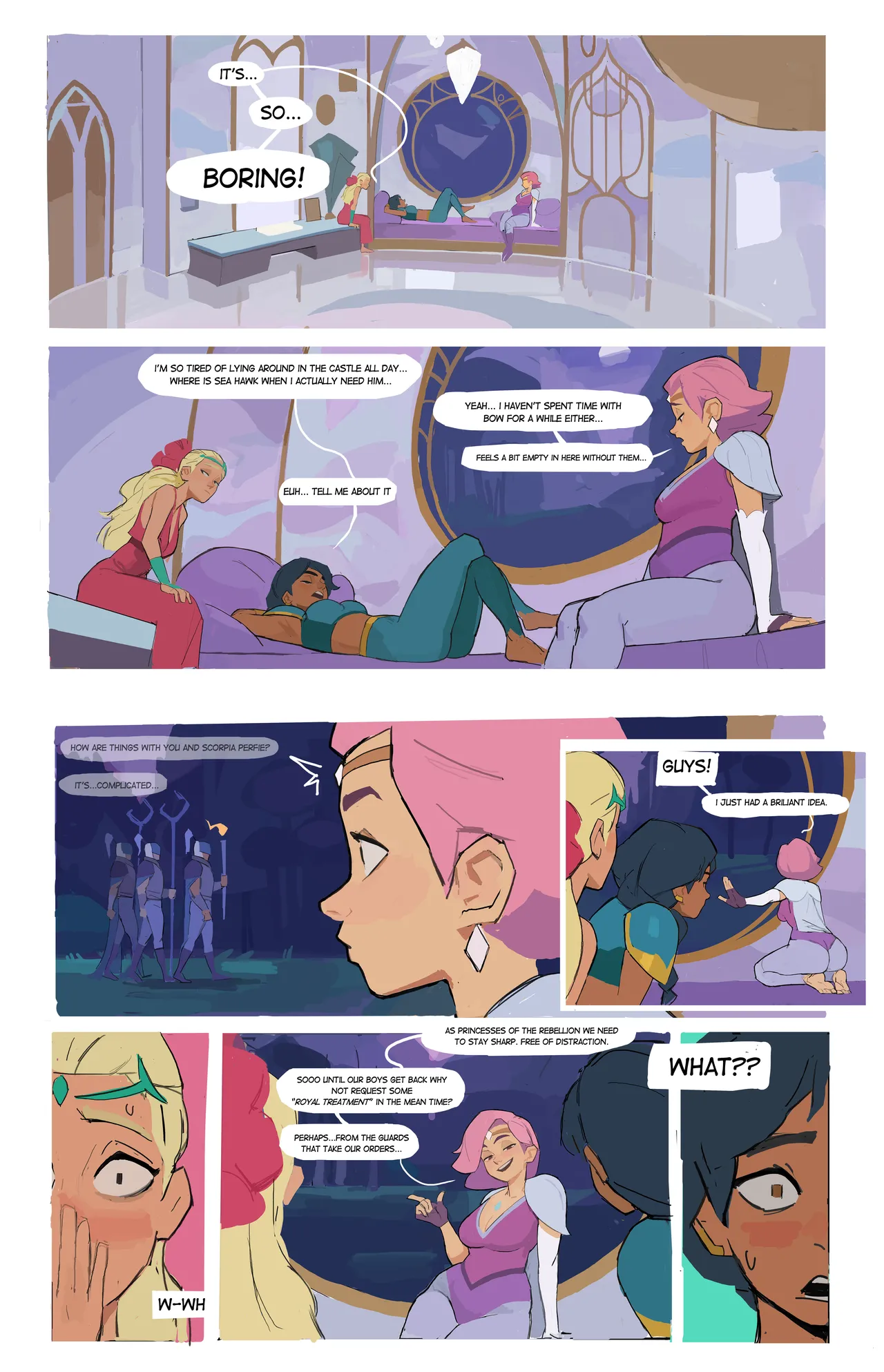 She-Ra Comic page 1 full