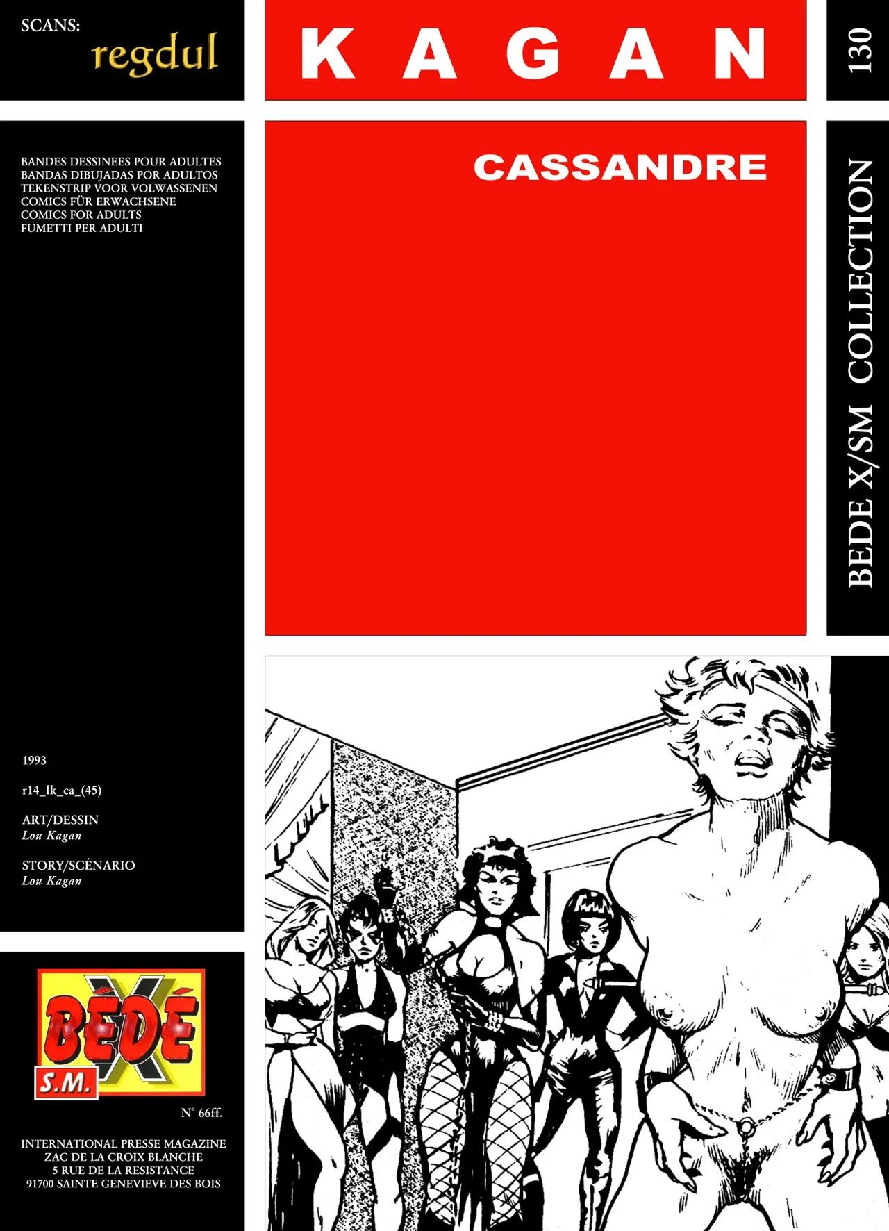 Lou Kagan - Penelope #4 : Cassandre page 1 full