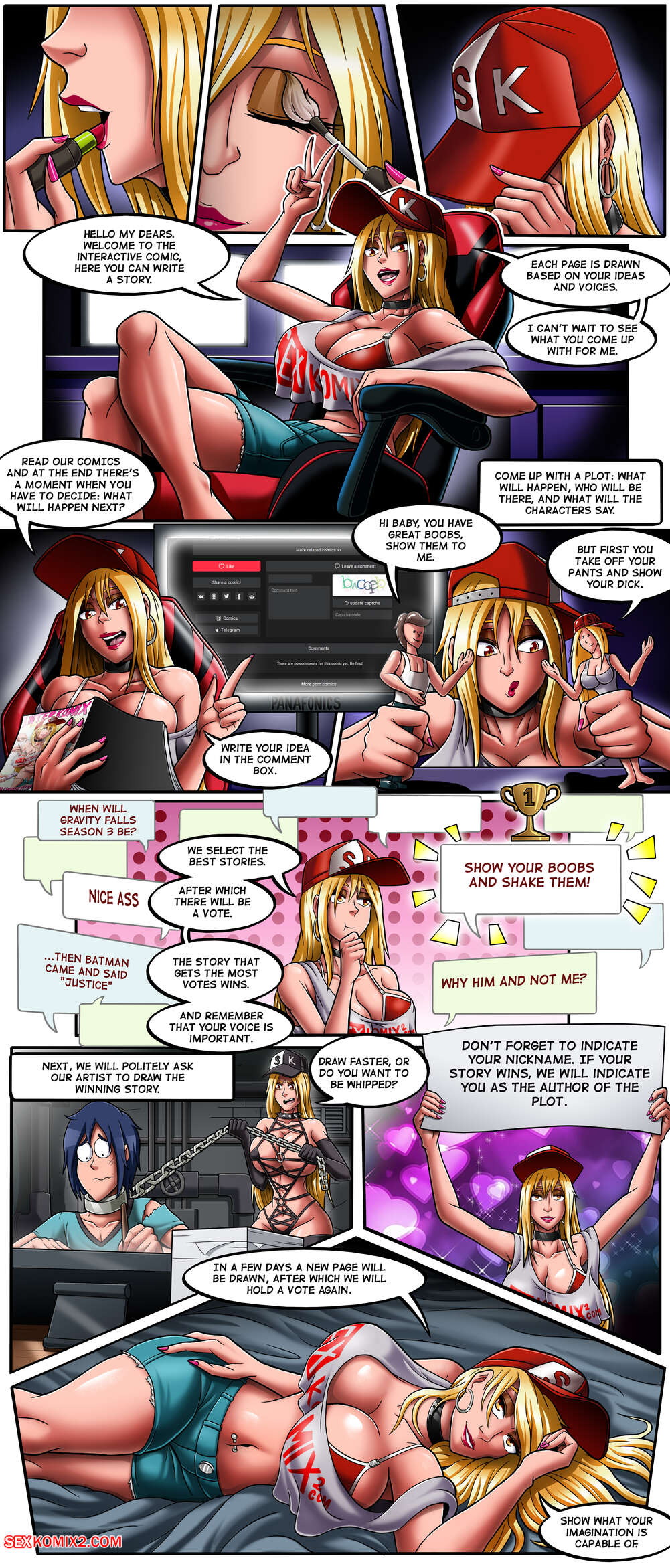 Inter Komix. Project 1. Anastasia. sexkomix2.com page 2 full