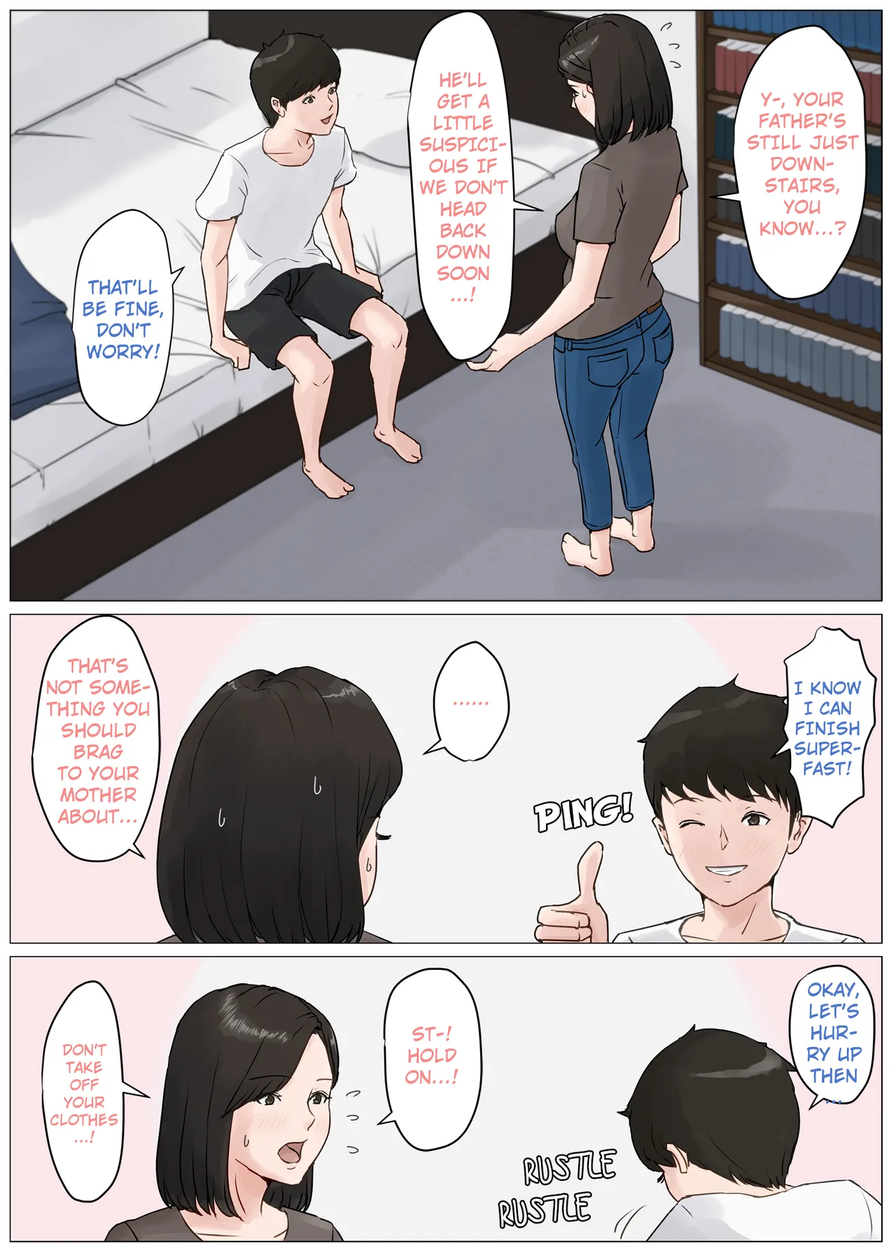 Kaa-san Janakya Dame Nanda!! 3 ~Natsuyasumi Zenpen~ | Mother and No Other!! 3 ~Summer Holiday First Part~ page 6 full