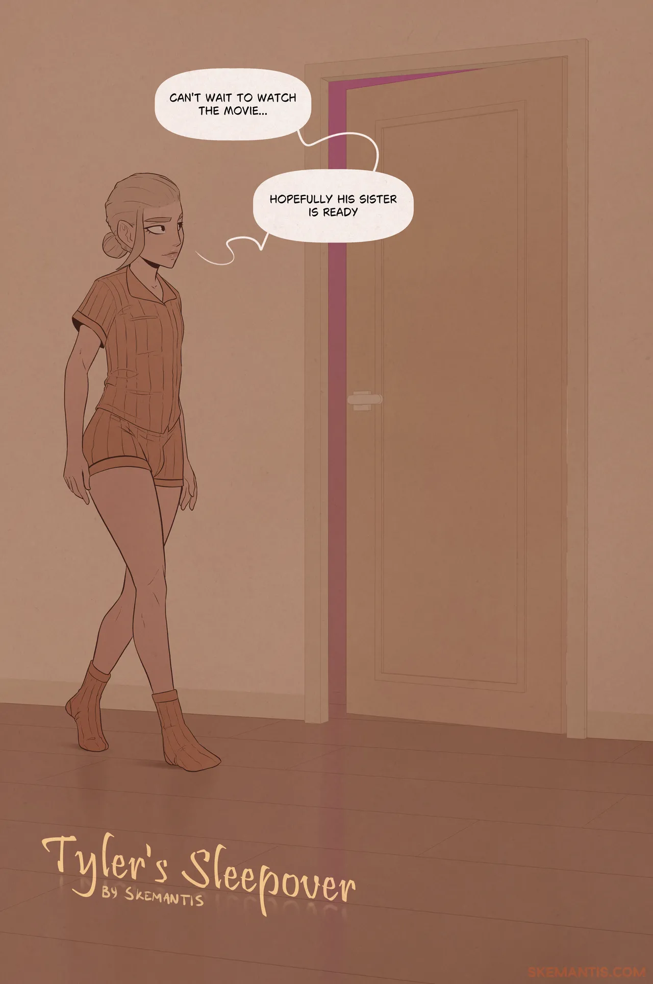Skemantis - Tyler's sleepover -  part 1 page 1 full