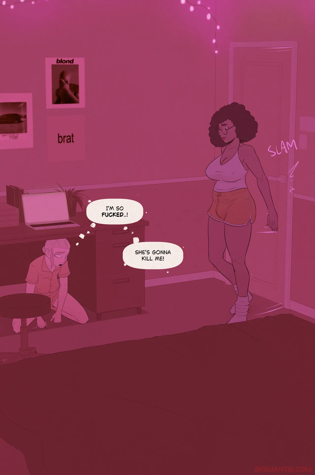 Skemantis - Tyler's sleepover -  part 1 page 8 full