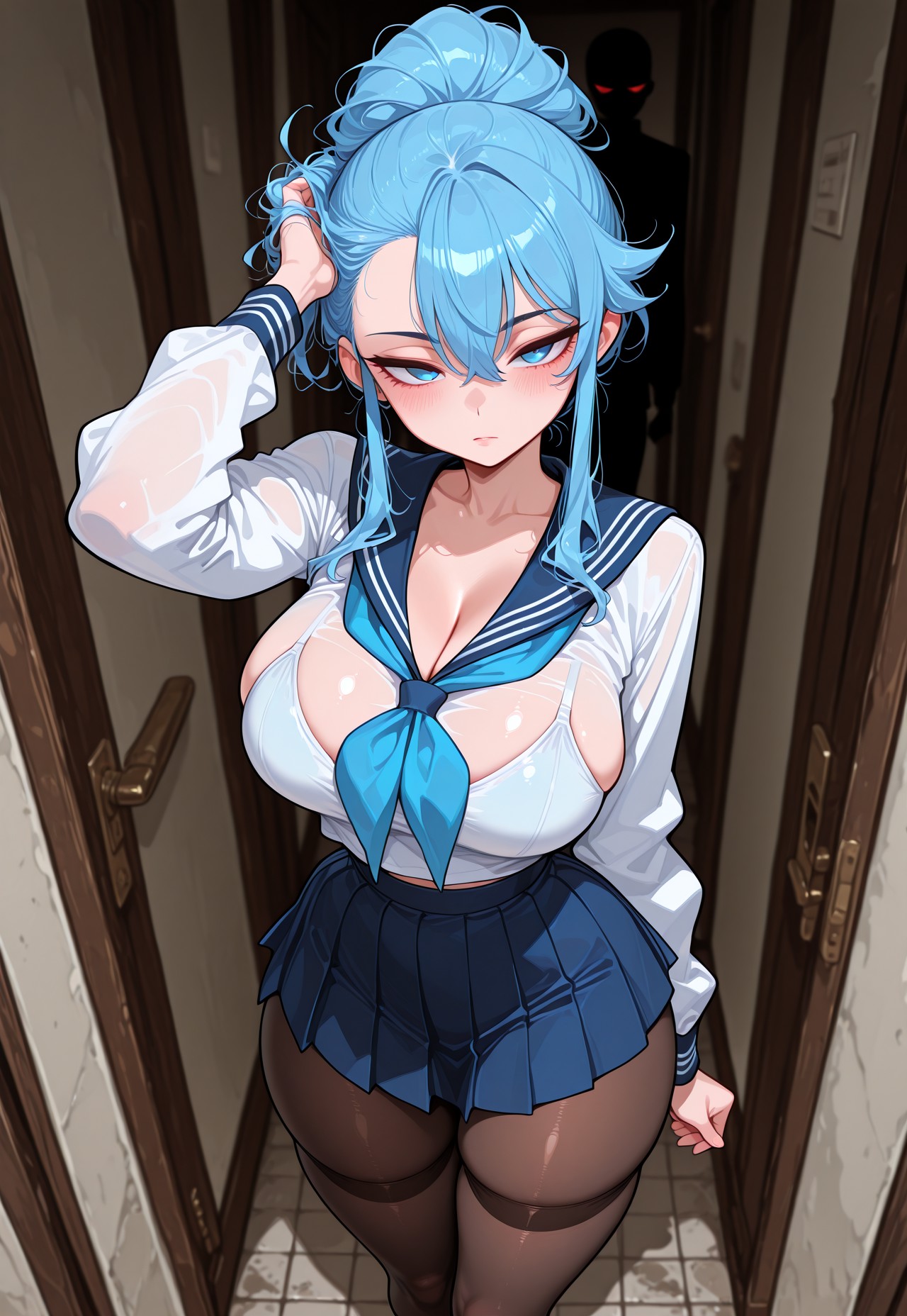 ClassRep 'HELPS YOU STUDY' ON HER KNEES page 9 full