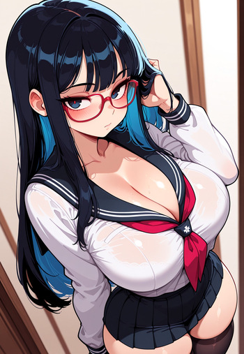 ClassRep 'HELPS YOU STUDY' ON HER KNEES cover