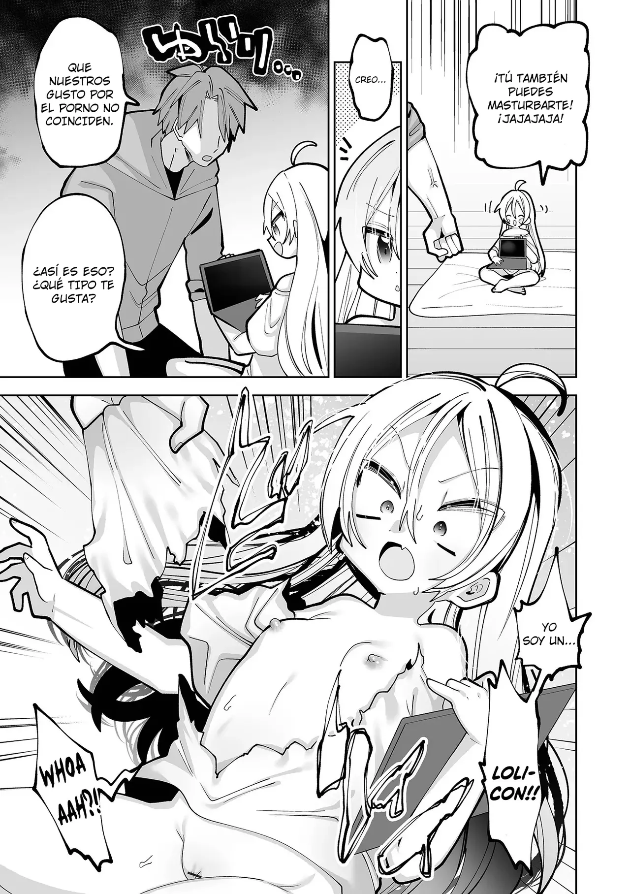 Tonari no TS Mesugaki-chan｜¡De Hombre a Loli Malcriada! page 5 full