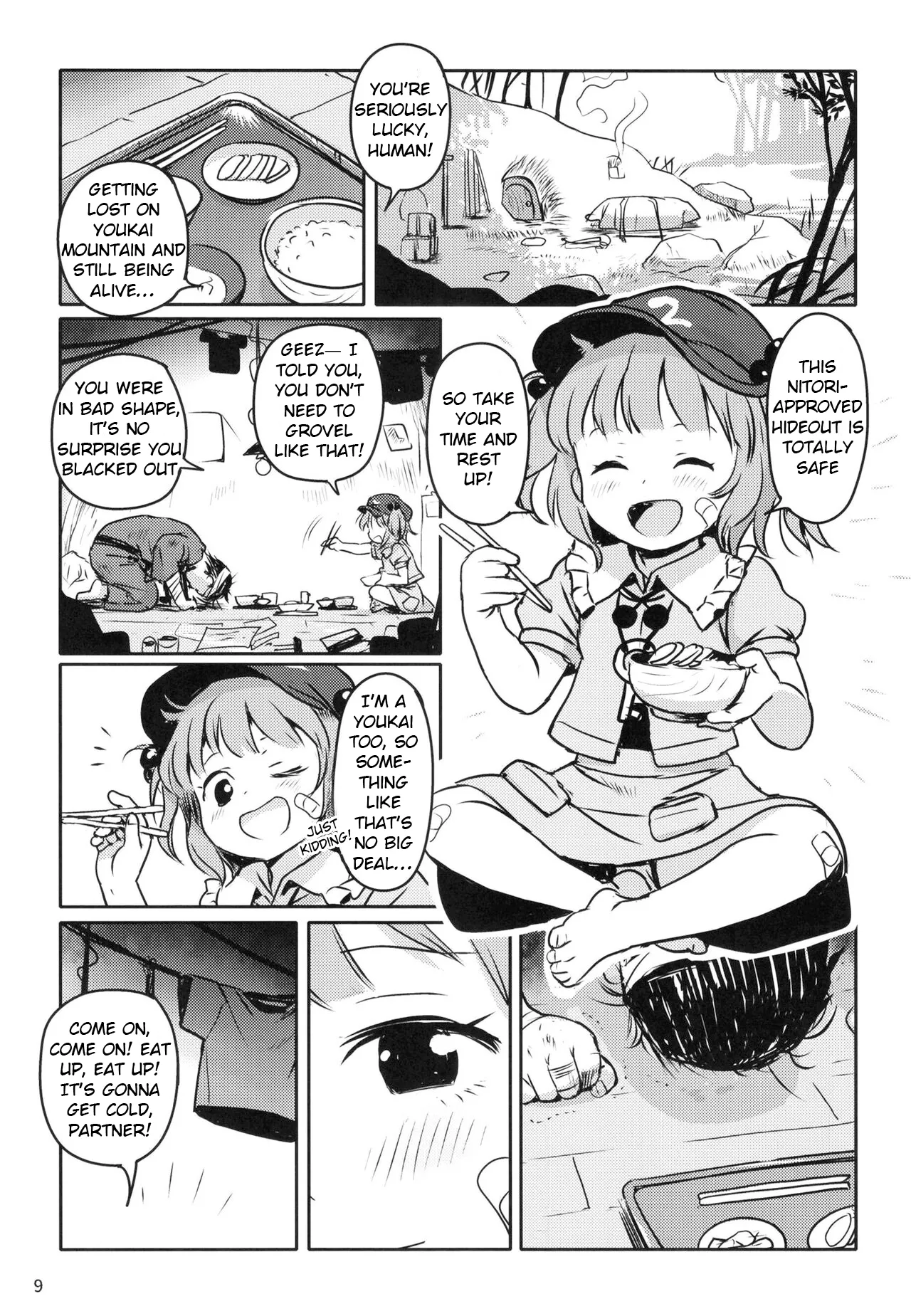 Zuttomo da yo! Nitori-chan! | We’re friends forever! Nitori-chan! page 8 full