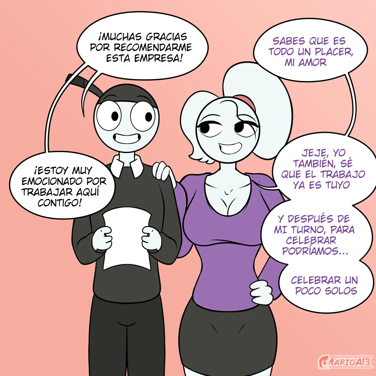 Carla en la Oficina del Jefe – marioare13 page 3 full