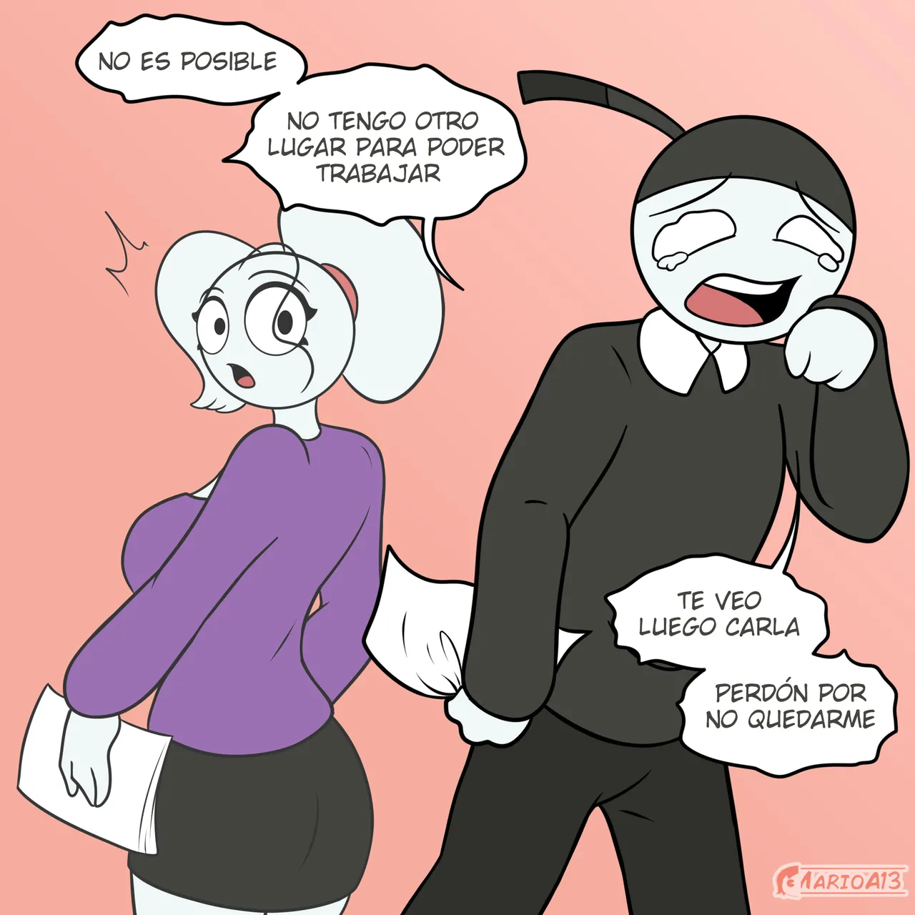 Carla en la Oficina del Jefe – marioare13 page 5 full