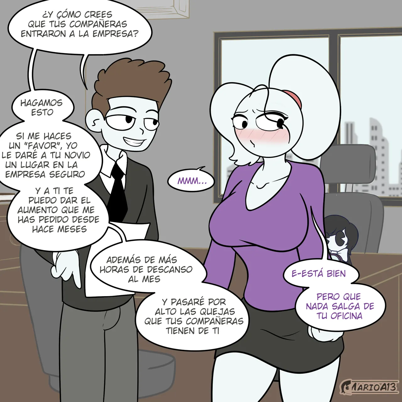 Carla en la Oficina del Jefe – marioare13 page 8 full