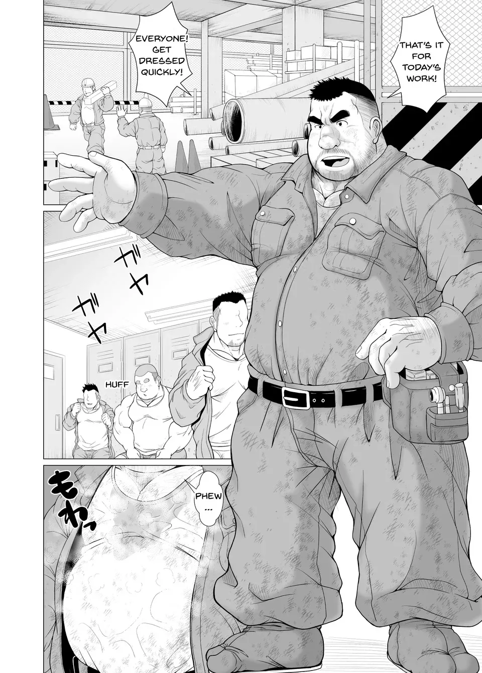 Zetsurin Oyakata – Virile Boss page 3 full