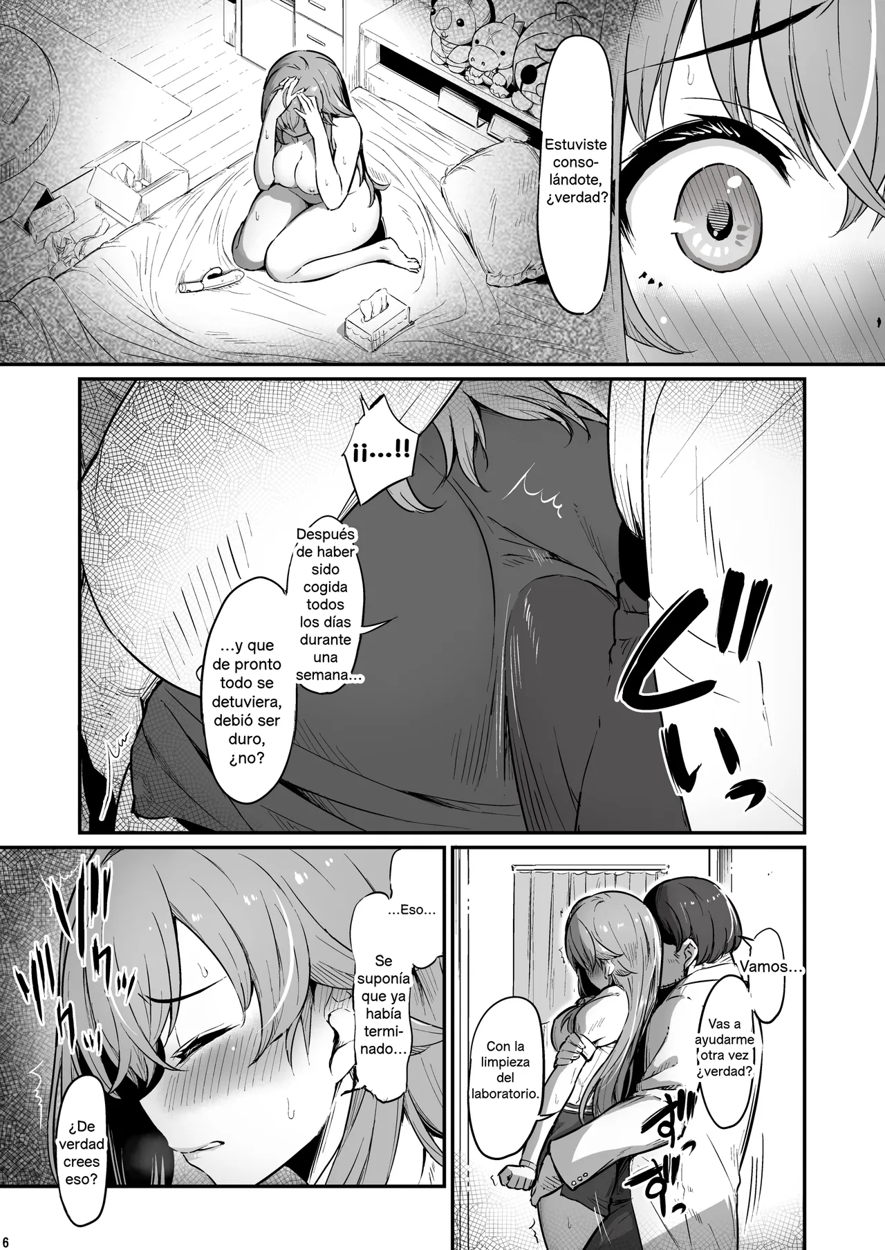 Kagaku Junbishitsu no Tsumi 3 -Ochite Iku Futari- | El pecado del laboratorio de química 3 -La caída de los dos- page 7 full