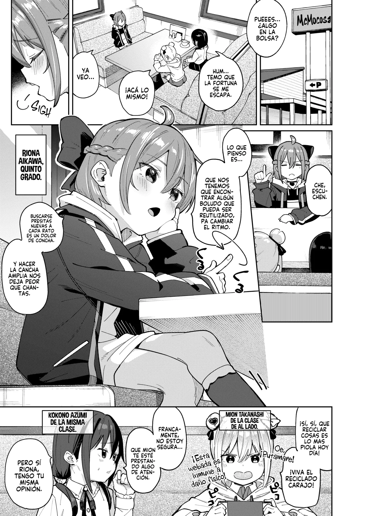 Musume no Tomodachi no Mesugaki ni Okasaremashita 0 | Fui Violado por una Mocosa que es Amiga de mi Hija 0 page 2 full