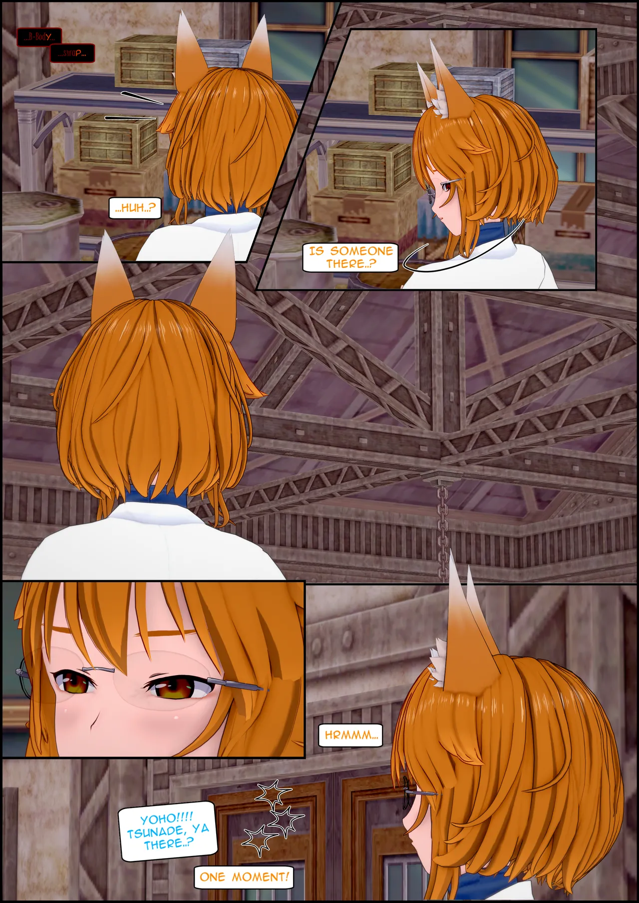 Halloween Headgear Body Swap! page 5 full