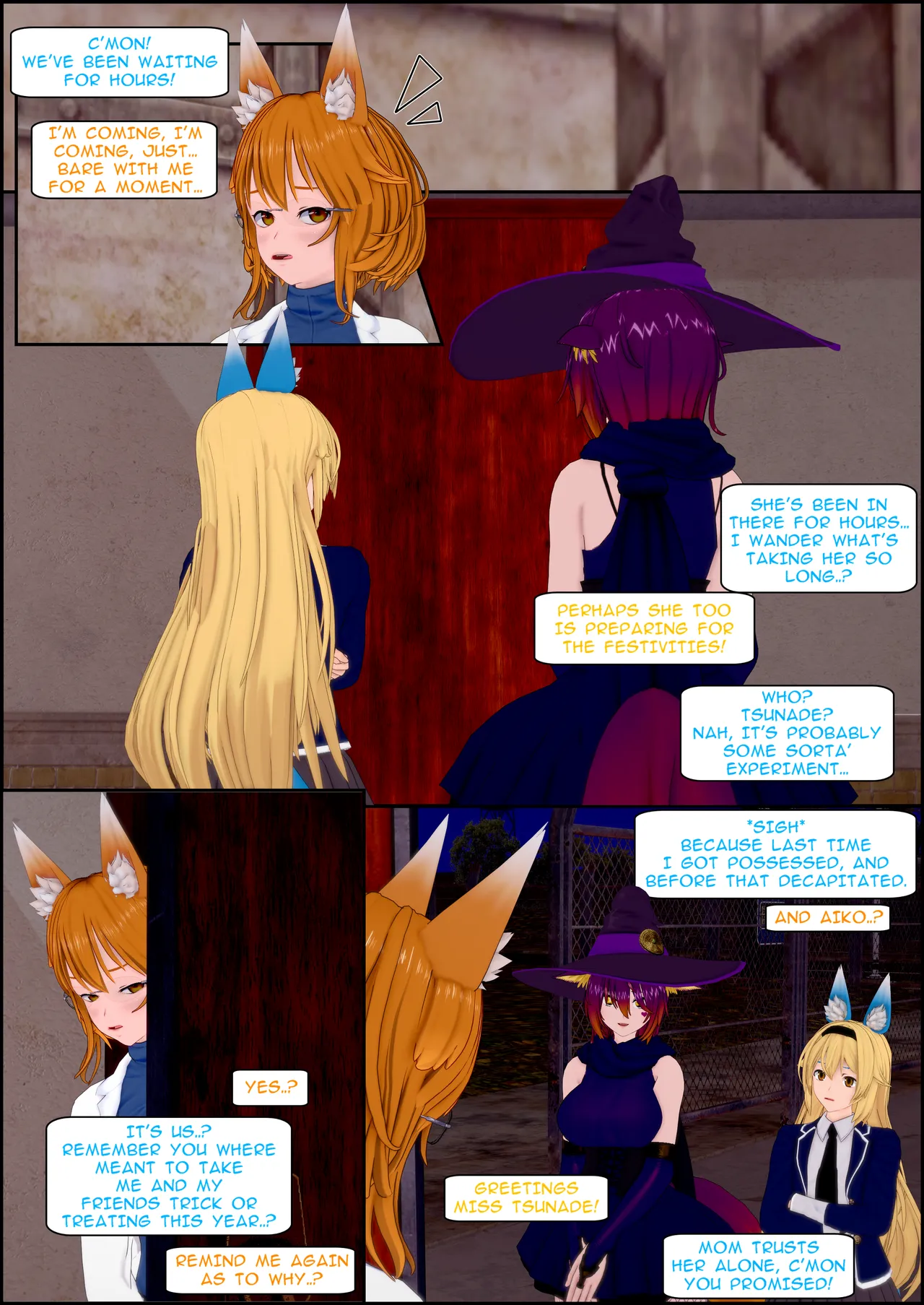 Halloween Headgear Body Swap! page 6 full