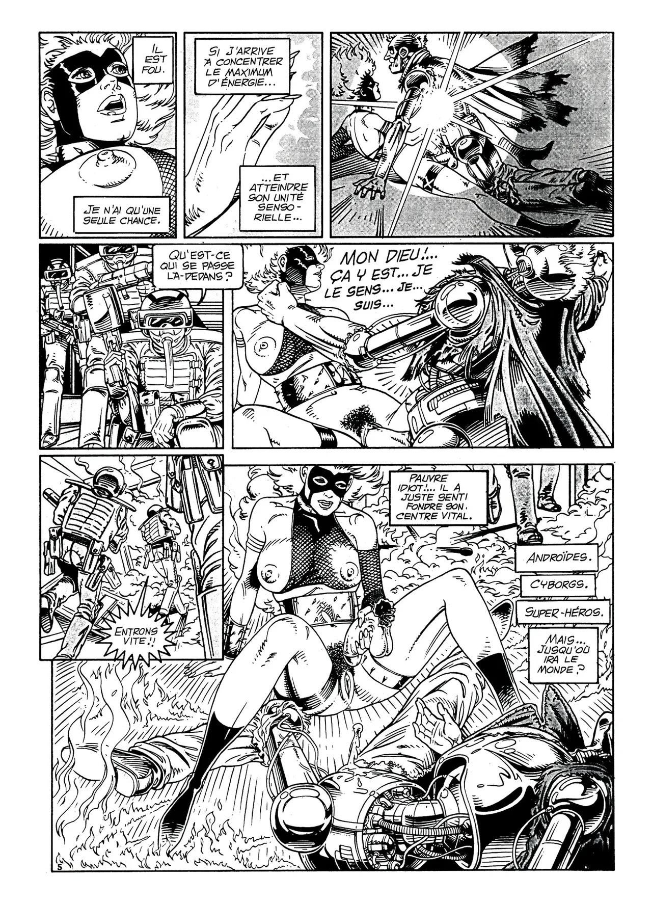 José Rafael Fonteriz - Les X women : Les androïdes revent-ils de femelles humaines ? page 6 full
