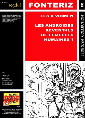 José Rafael Fonteriz - Les X women : Les androïdes revent-ils de femelles humaines ? cover