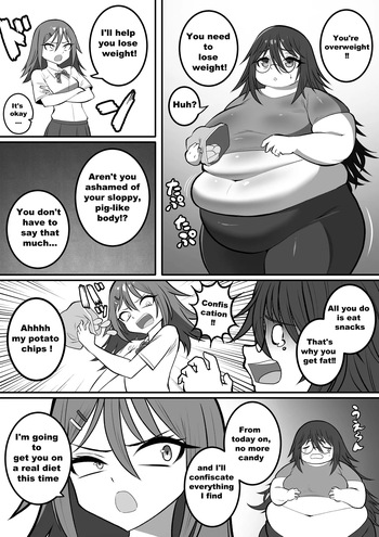 SSBBW weight gain sisters cover