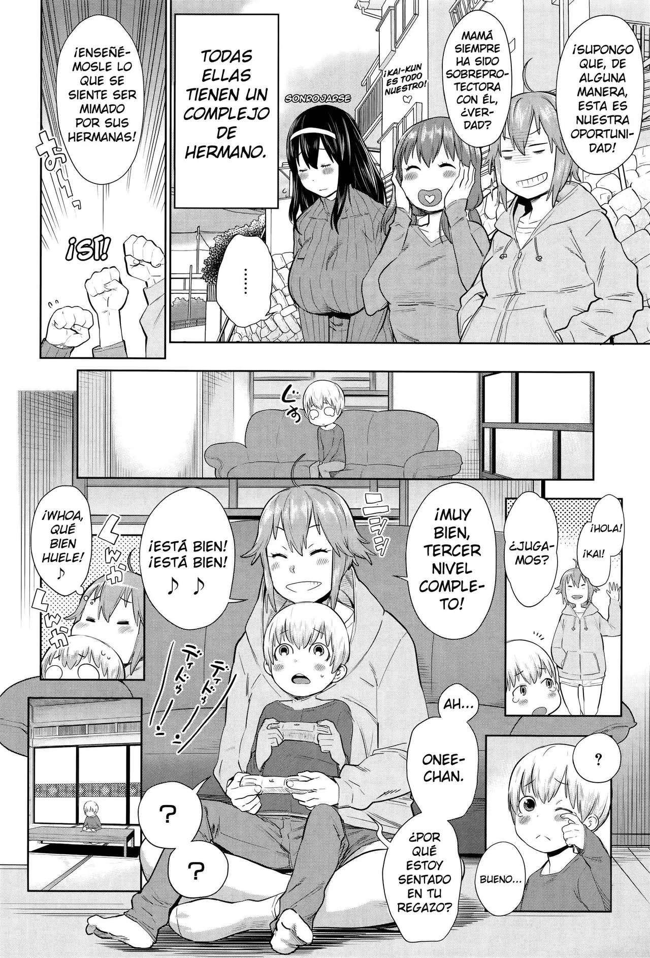 Onee-chan Mama no Funtou | Las Trabajadoras Hermana-Mamás page 4 full