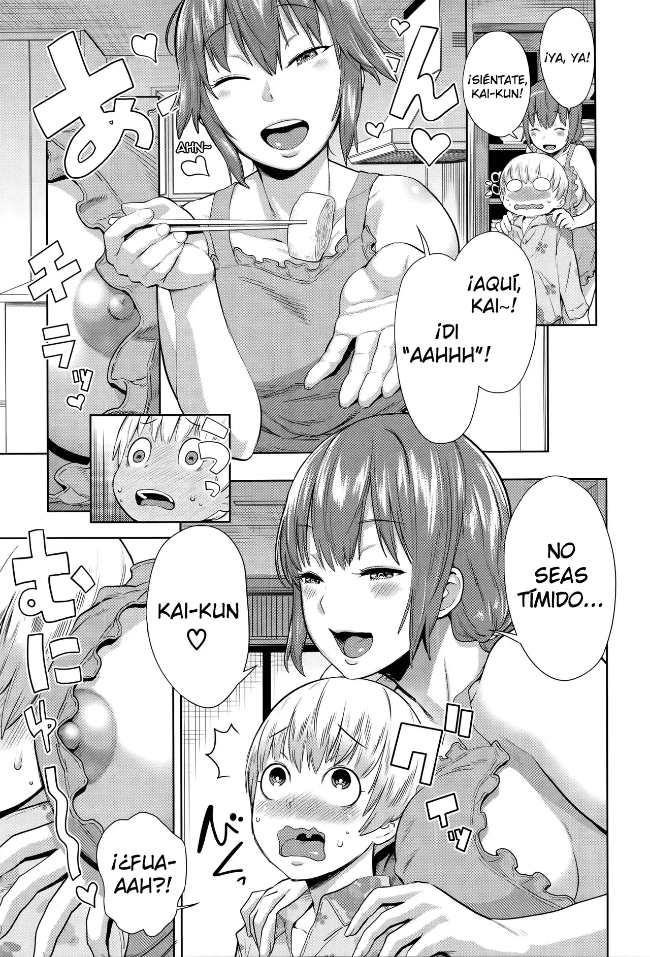 Onee-chan Mama no Funtou | Las Trabajadoras Hermana-Mamás page 9 full