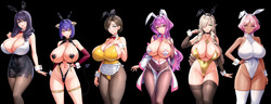 [Milk Factory] Motto! Haramase! Honoo no Oppai Isekai Oppai Bunny Gakuen! (Mother and Side Characters Set Part 1)