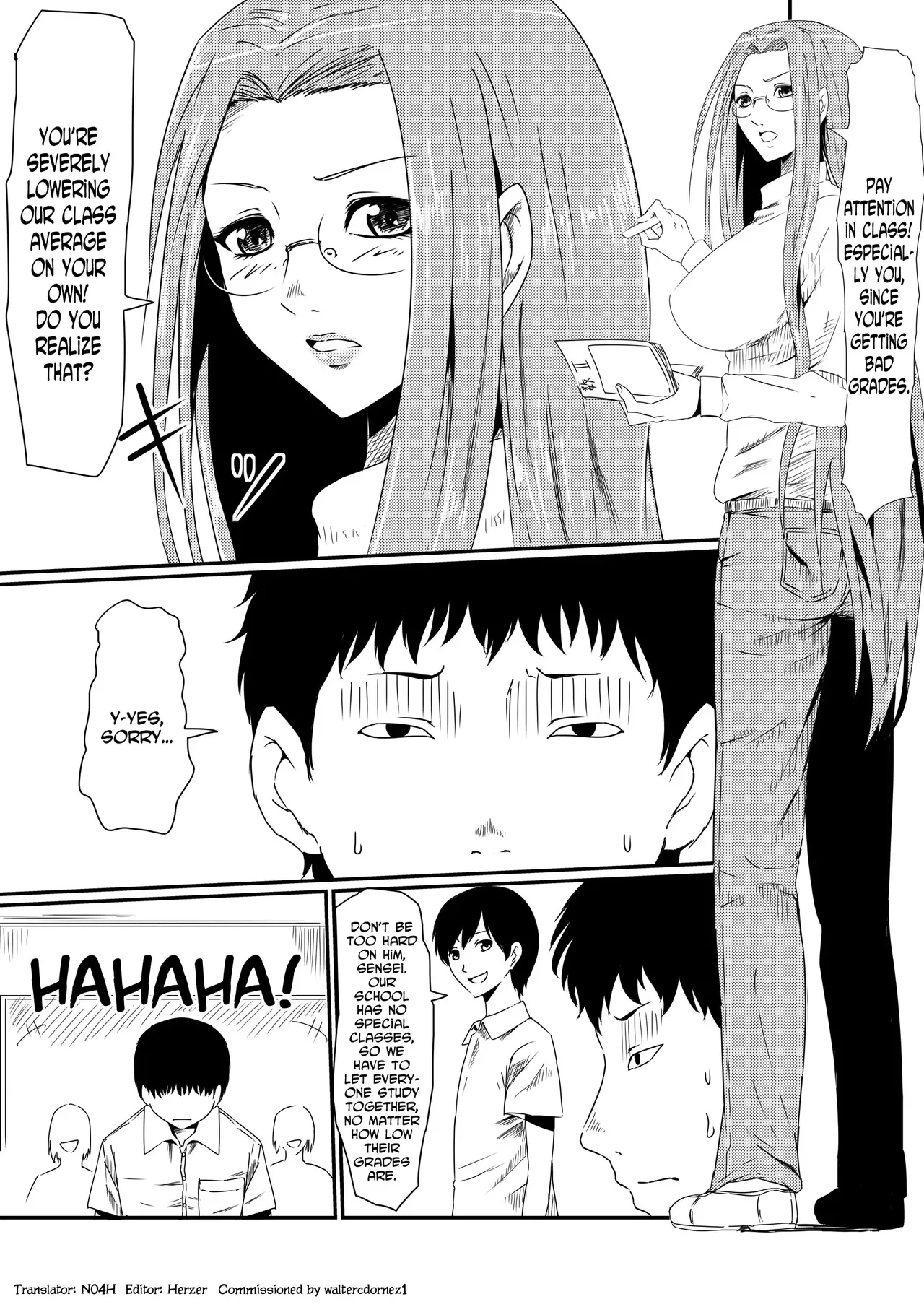 Kami no Chinko o Motsu Shounen | Zenpen + Chinko ni Yuki Kuruu Haha to Shimai + Kami no Chinko de Yaritai Houdai! page 2 full