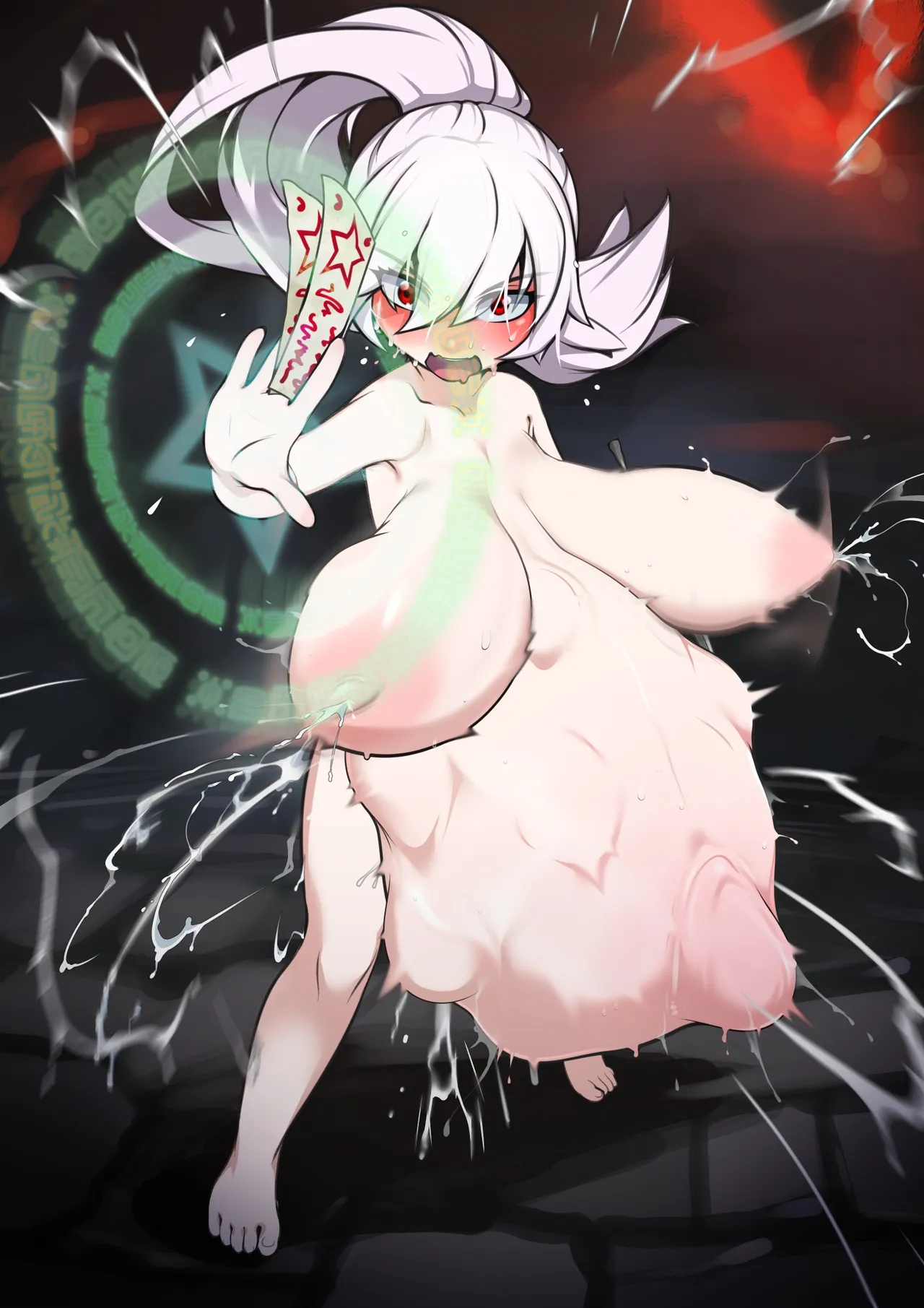 Albino Miko Kunoichi-chan Pinch E! | Albino kunoichi shrine maiden in trouble! page 10 full