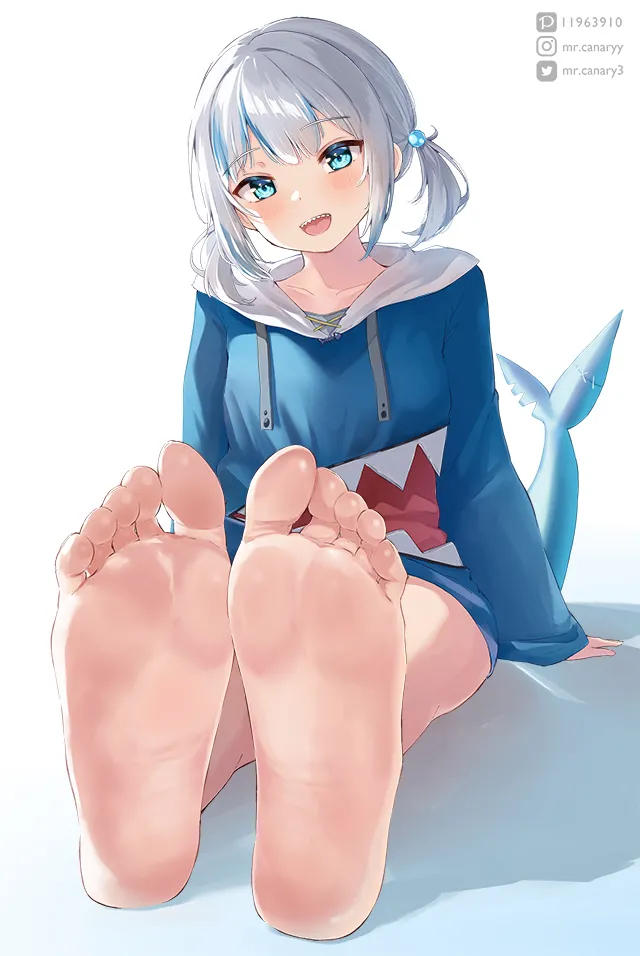 Gawr Gura Feet Gallery page 10 full