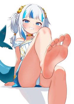 Gawr Gura Feet Gallery