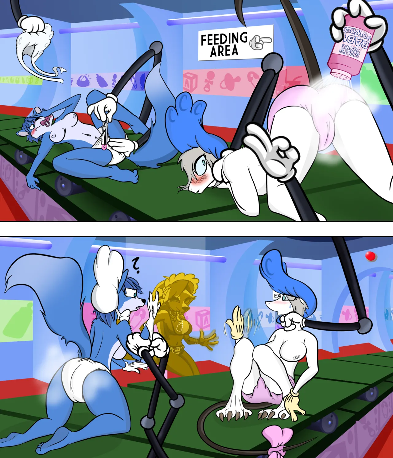 What's Going On with Freya and Krystal? page 8 full