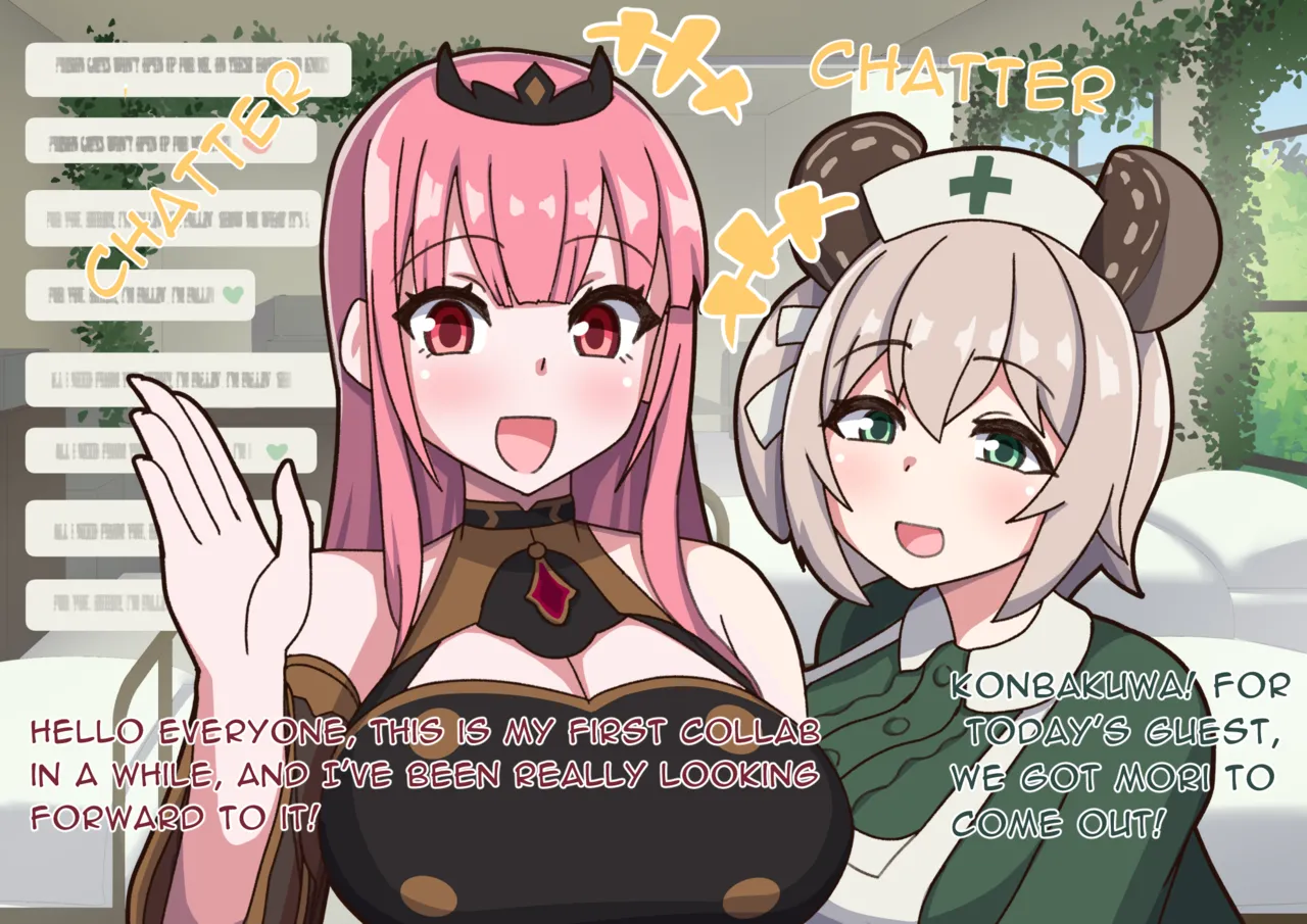 kulettula/クェッツァー Mori Calliope and Nimi Nightmare horse game page 1 full