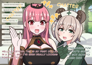 kulettula/クェッツァー Mori Calliope and Nimi Nightmare horse game cover