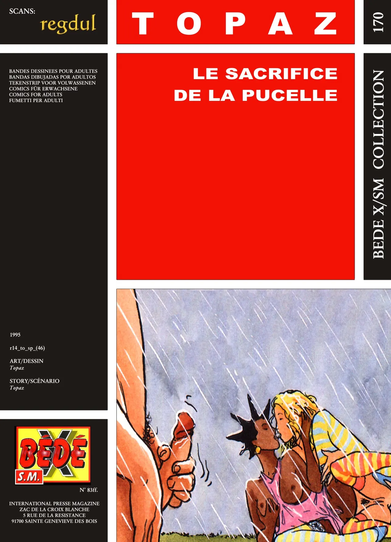 Topaz  - Le sacrifice de la Pucelle page 1 full