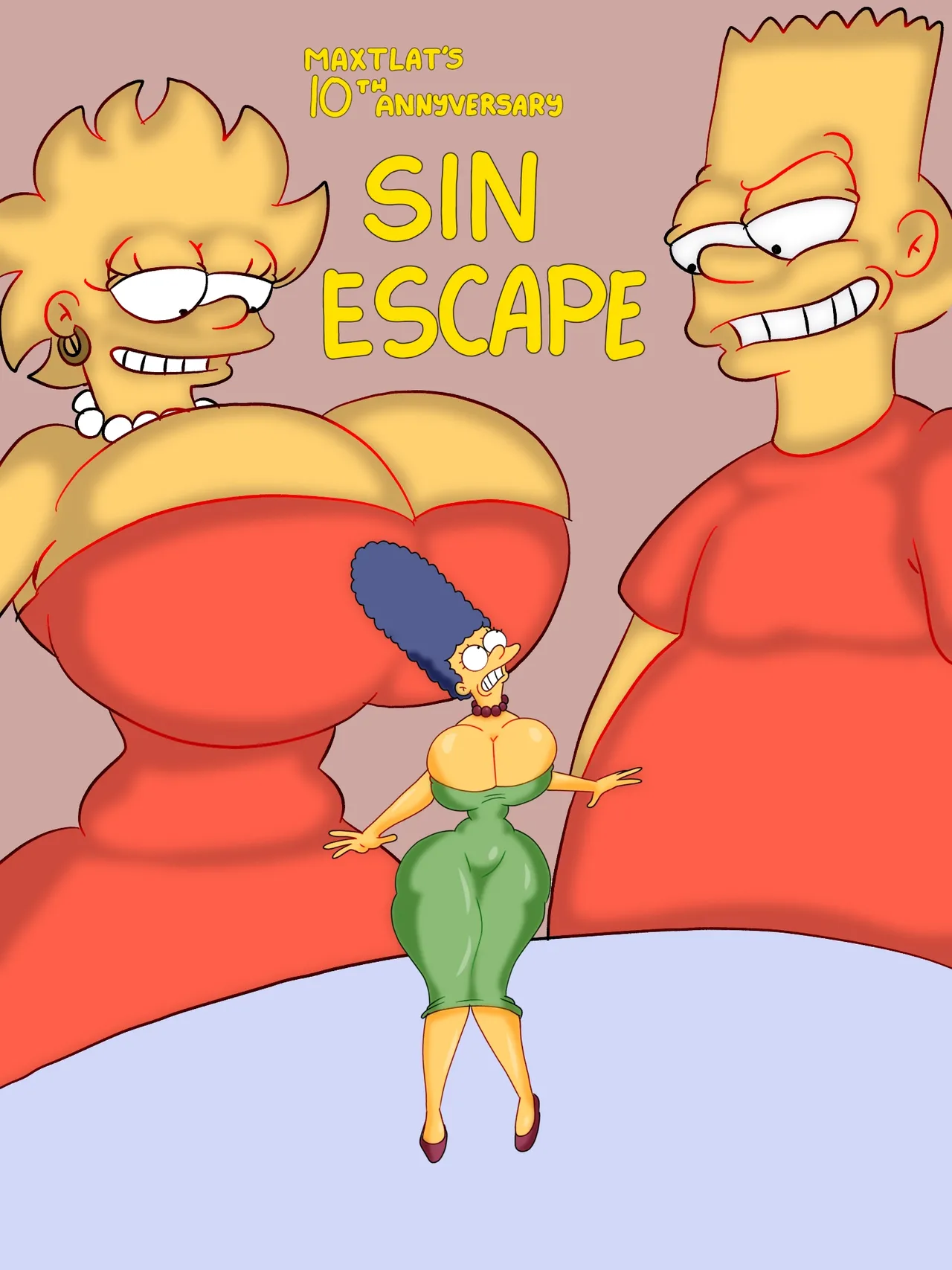 10th annyversary redrawn sin escape page 1 full