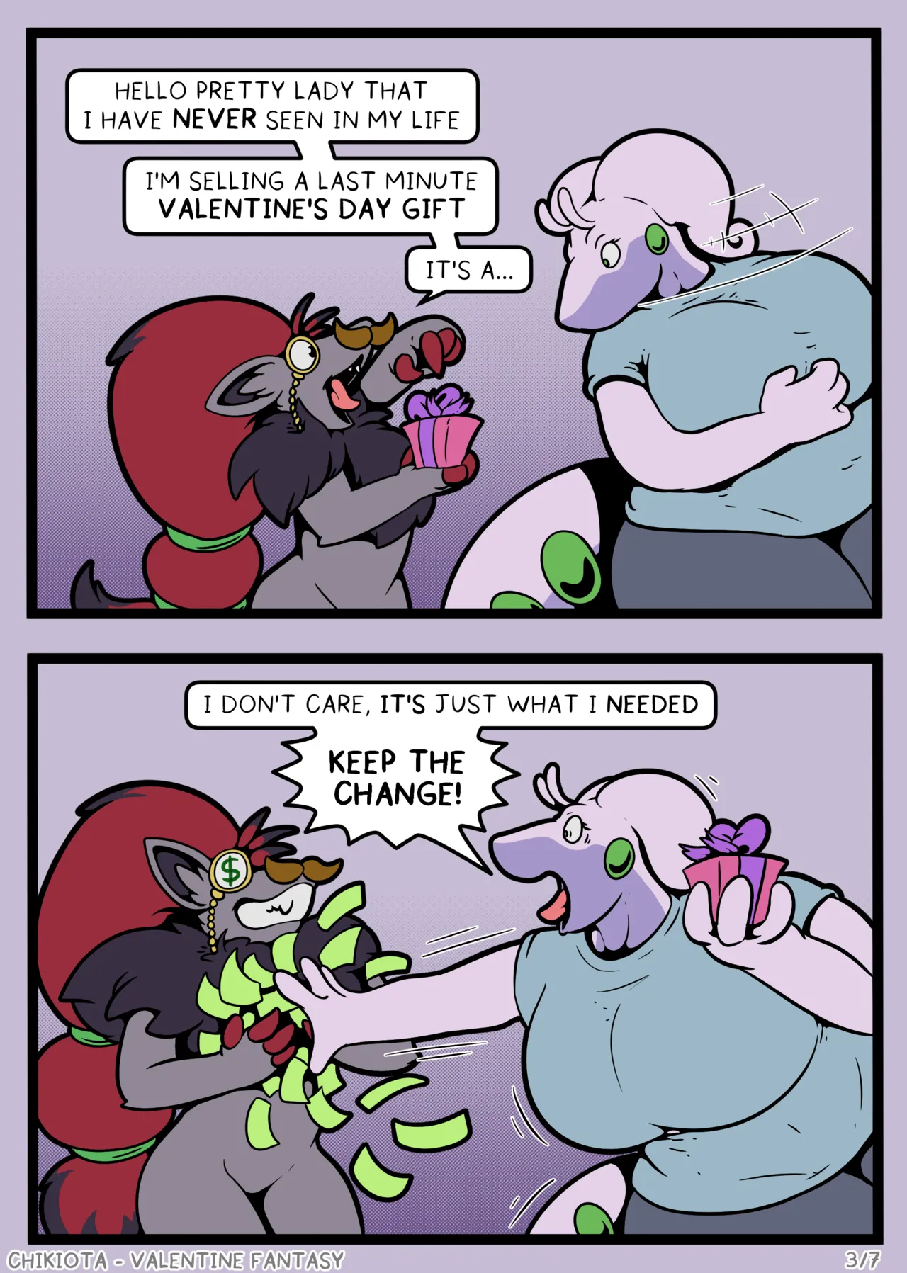 Valentine Fantasy page 3 full