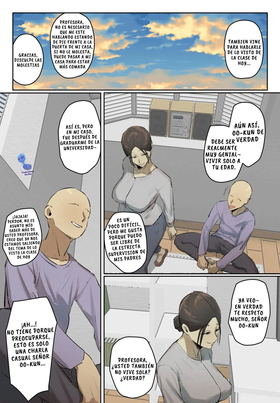 SeFri no Ikiokure Sensei, Boku no Seishun o Jamashinai de Kudasai.｜Querida Profesora Solterona, Aunque Seas Mi Amiga con Derechos, Por Favor No Arruines Mi Juventud. page 4 full