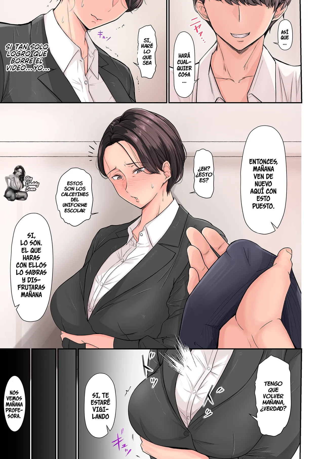 La Cara Avergonzada De La Hermosa Profesora Vestida De Colegiala page 5 full