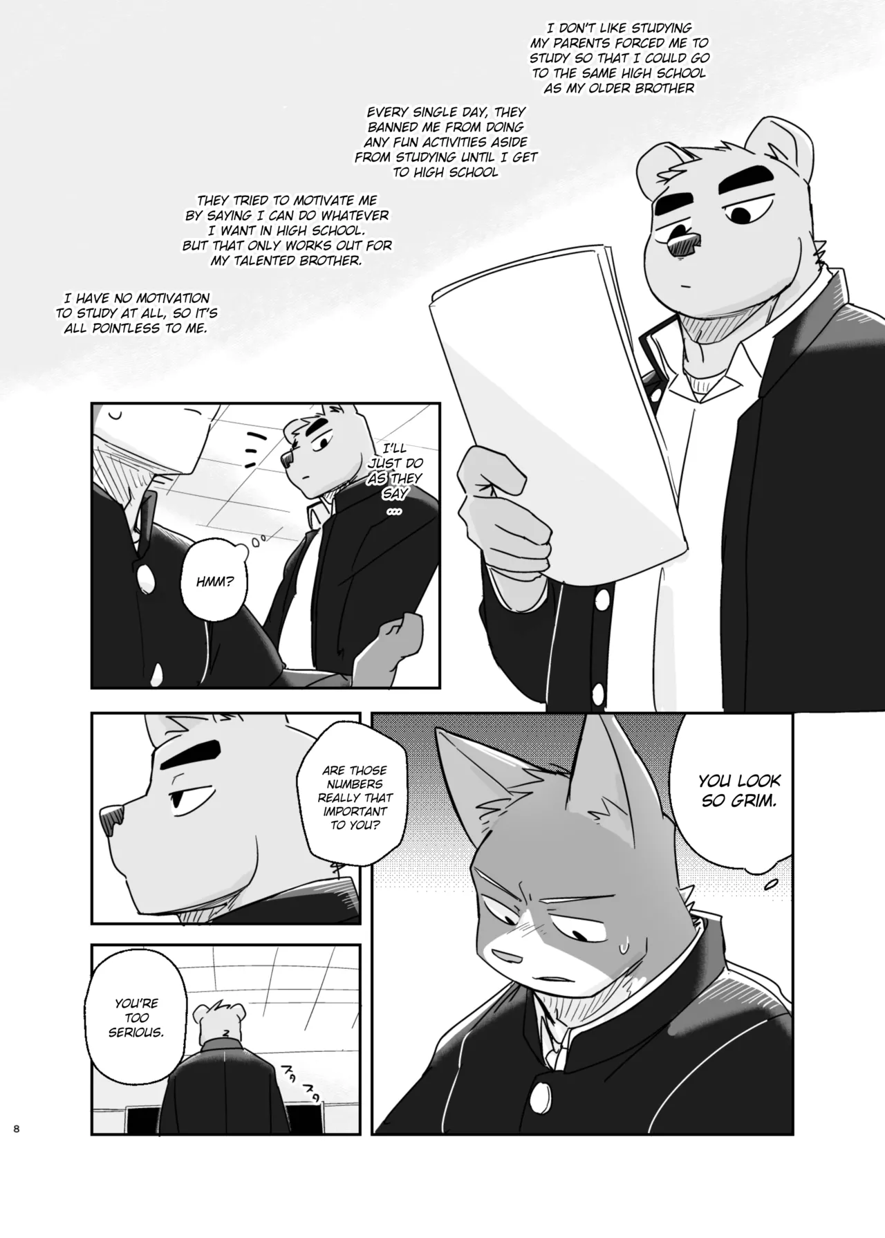 Kimi dake no Yaruki Switch 3 page 8 full