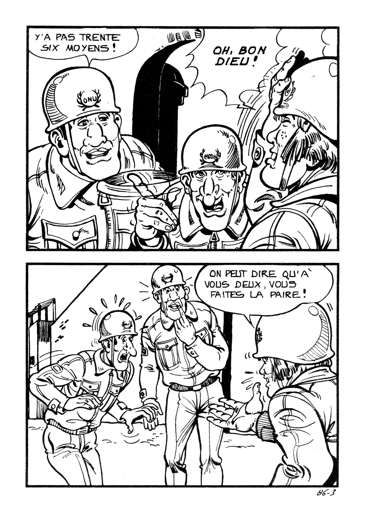 Salut les bidasses, change pas d'main, n° 86, Elvifrance page 8 full