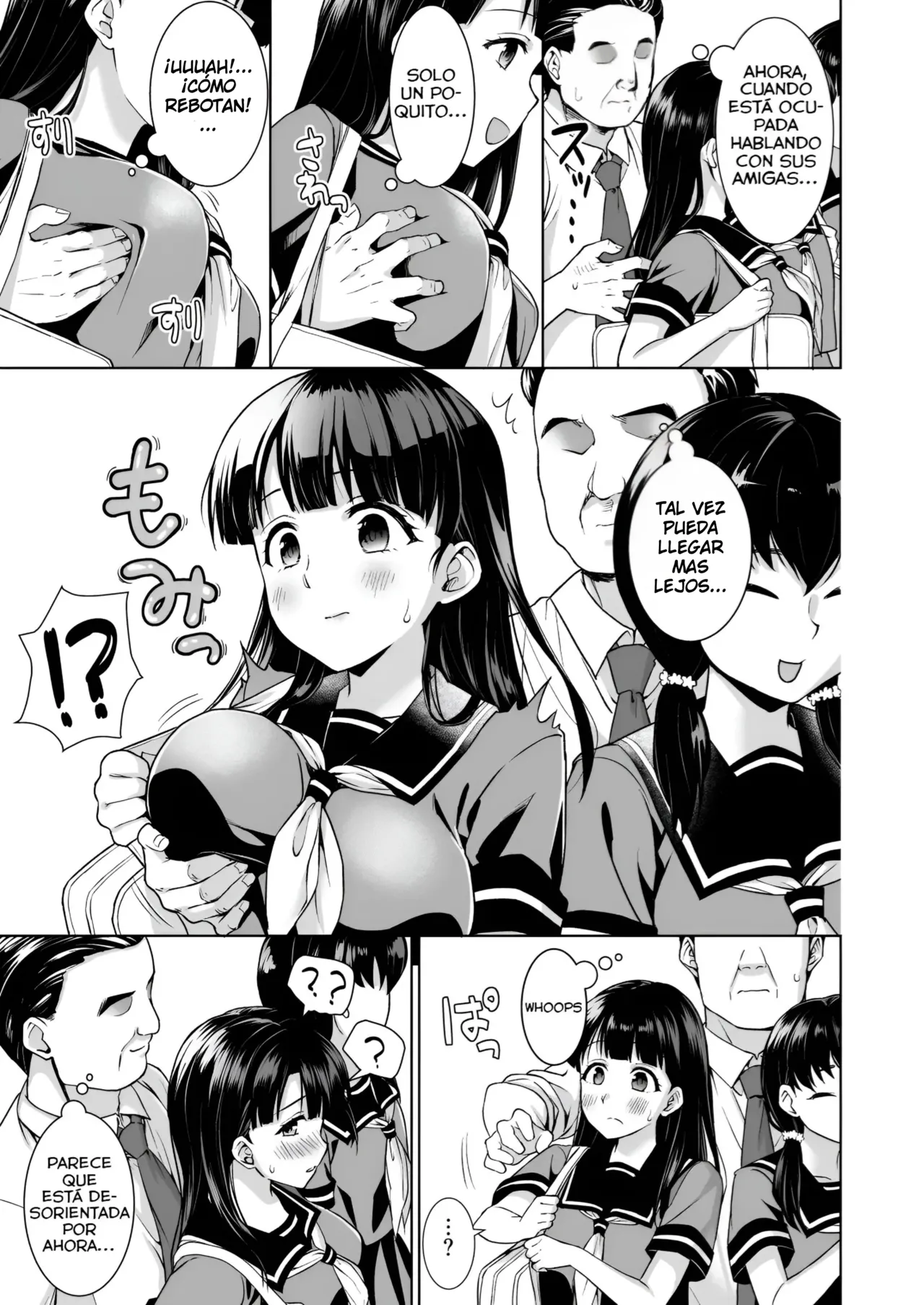 Anma , Iya da to Ienai Jimikei Shoujo to Chikan Densha en español sin censura. page 4 full