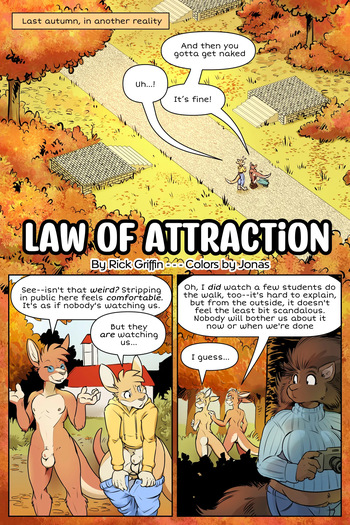 What Happens on Campus Avenue #3 - Law of Attraction cover