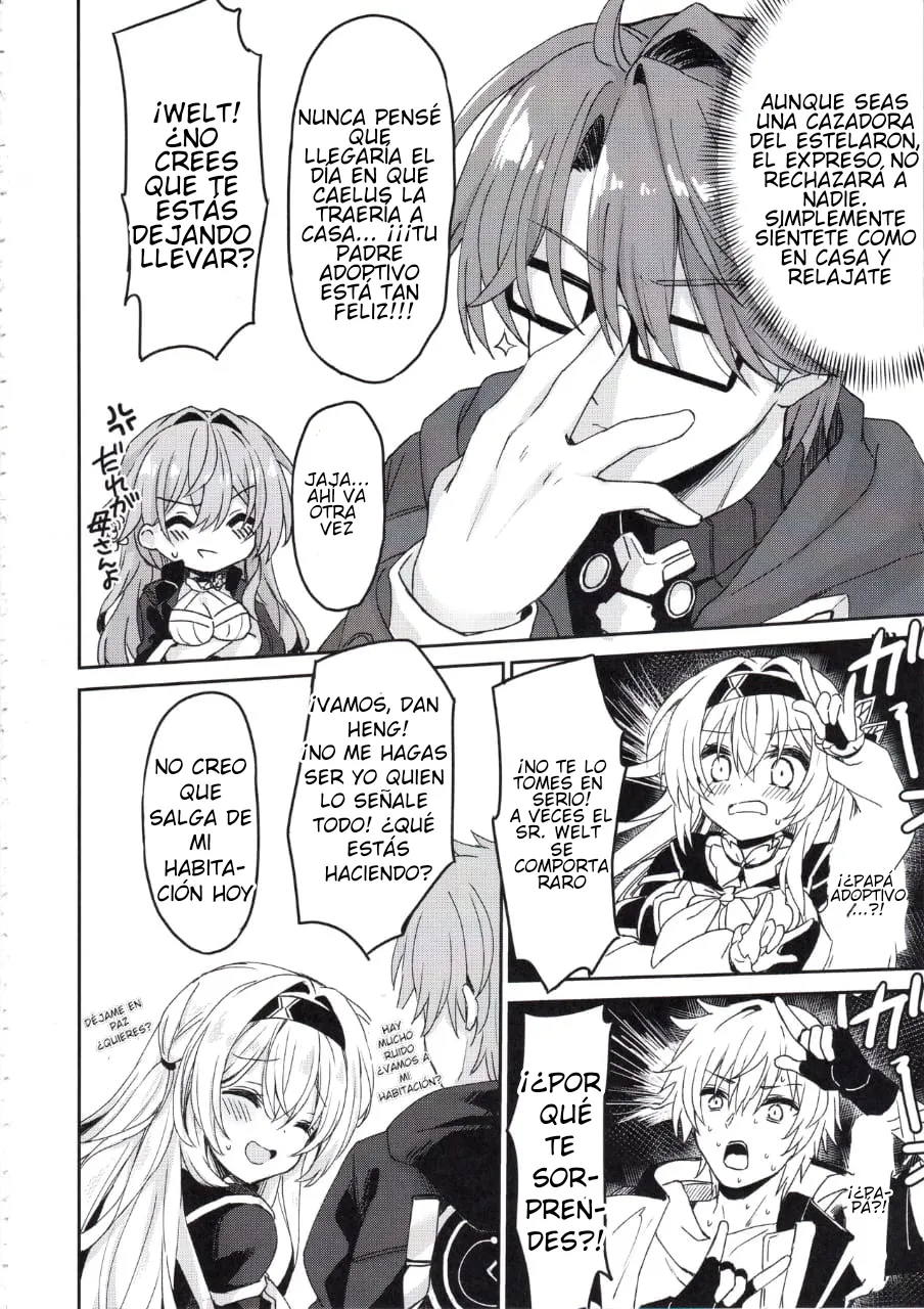 Firefly wa Caelus to ○○ Shitai!! | Sexo incontrolable Firefly X Caelus page 5 full