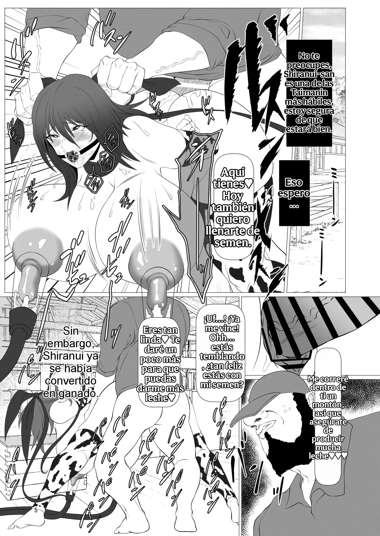 Namakikuya ¡Bienvenidos a la Isla Ganadera Taimanin! Spanish page 4 full