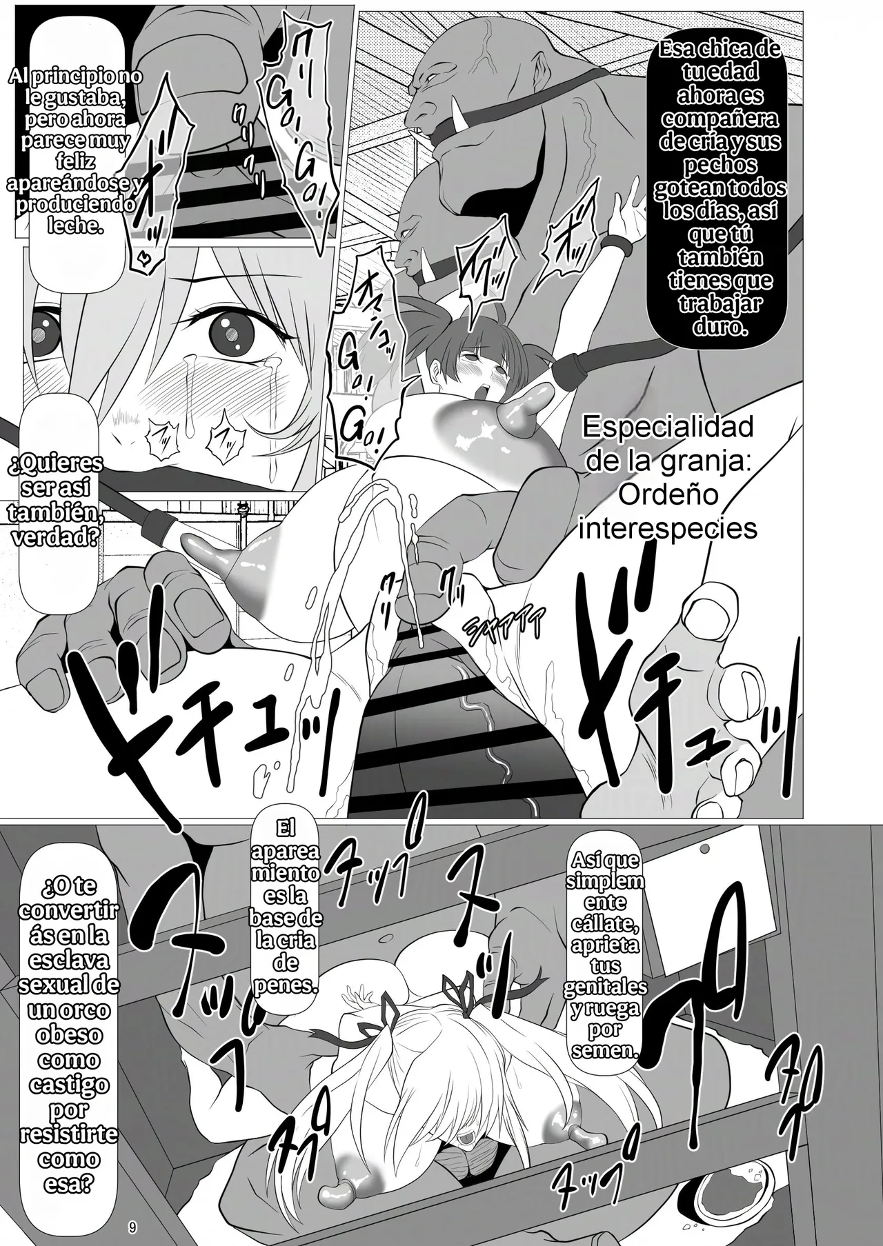 Namakikuya ¡Bienvenidos a la Isla Ganadera Taimanin! Spanish page 8 full