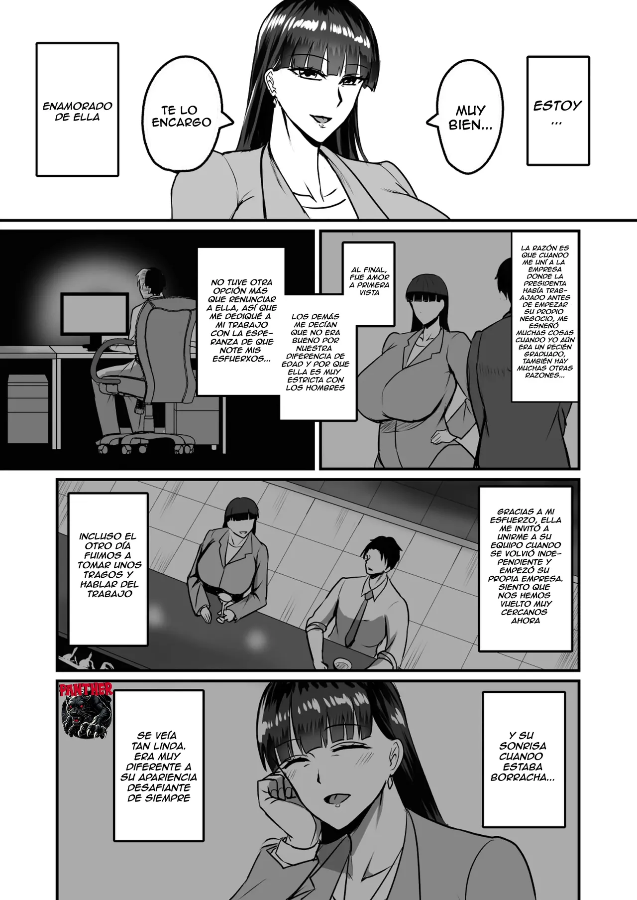 Jishou Otoko Irazu no Onna Joushi ga Ore o Okazu ni Shiteita Node | Mi jefa, que decía que no necesitaba a ningún hombre, se estaba masturbando pensando en mí page 5 full