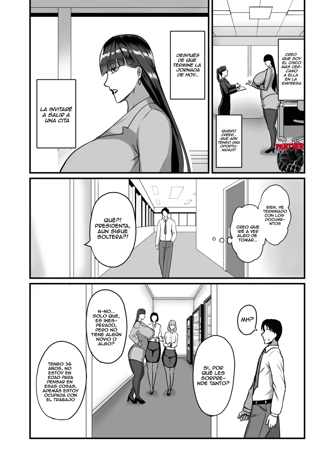Jishou Otoko Irazu no Onna Joushi ga Ore o Okazu ni Shiteita Node | Mi jefa, que decía que no necesitaba a ningún hombre, se estaba masturbando pensando en mí page 6 full