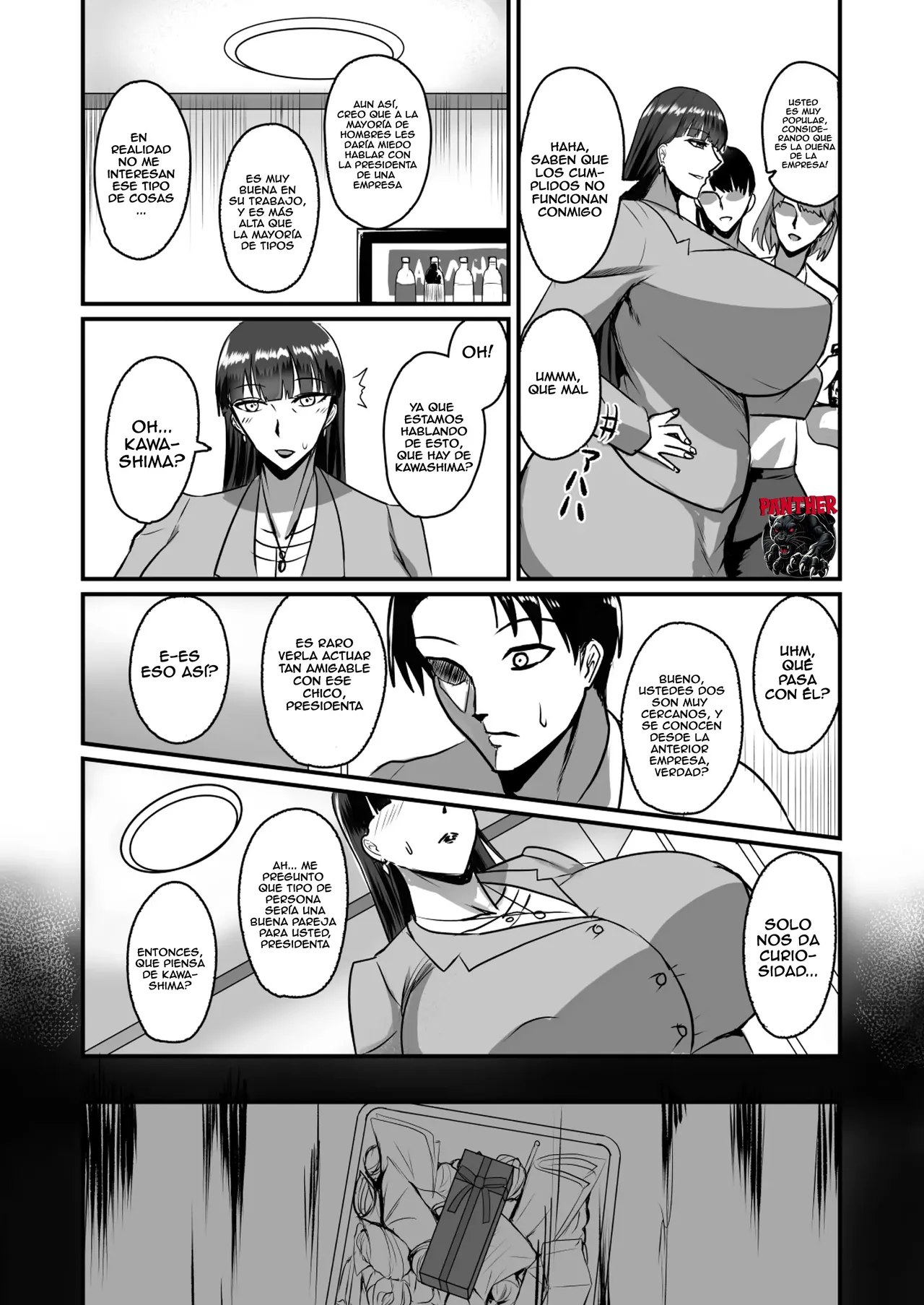 Jishou Otoko Irazu no Onna Joushi ga Ore o Okazu ni Shiteita Node | Mi jefa, que decía que no necesitaba a ningún hombre, se estaba masturbando pensando en mí page 7 full