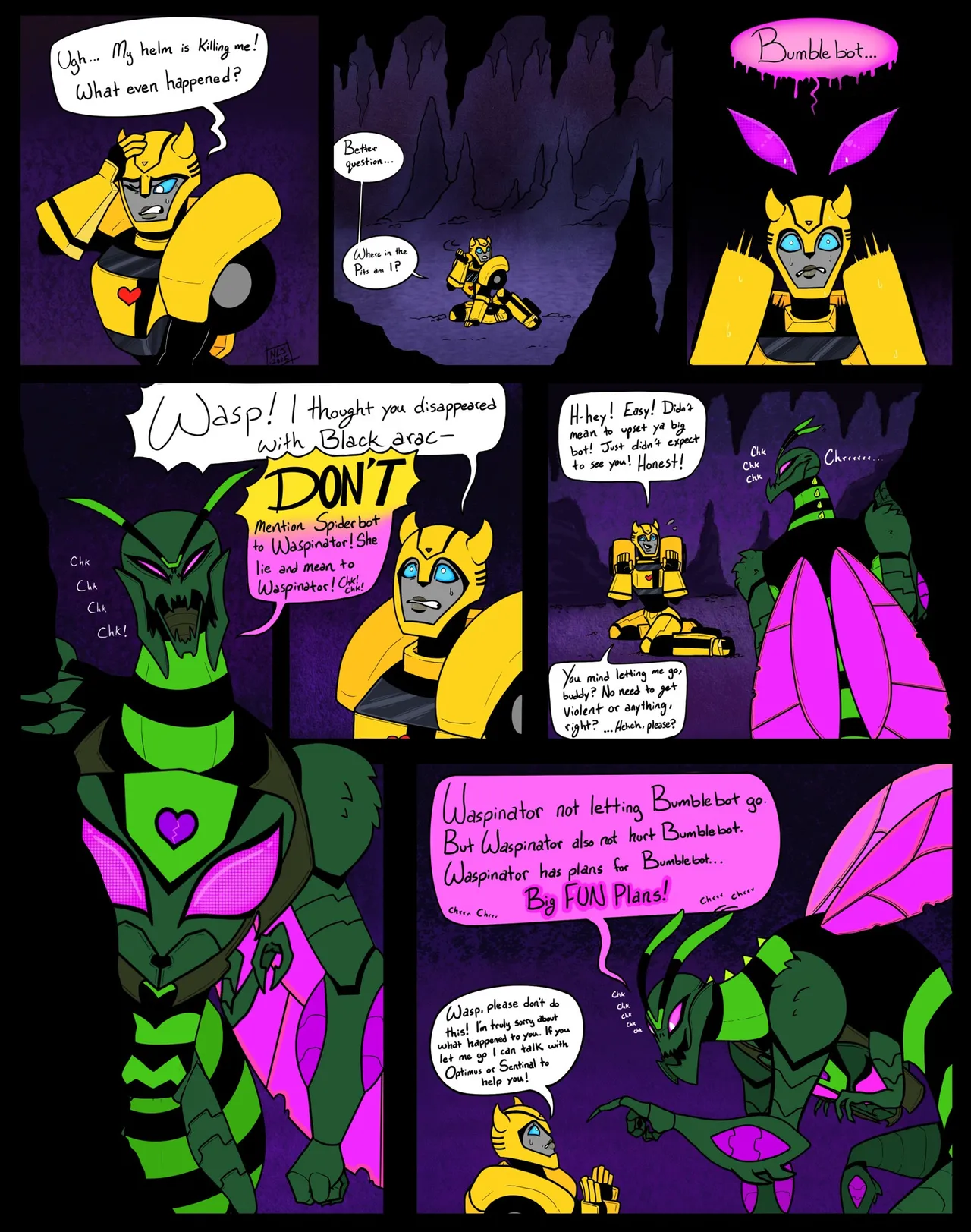 Queen Bee page 1 full