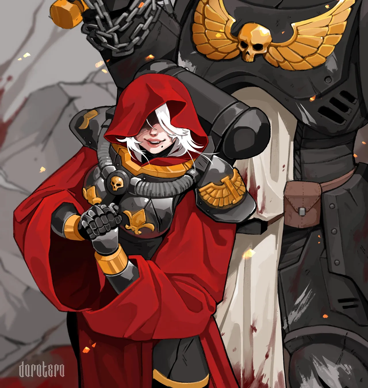 Warhammer 40K Works + Aftermath of a Sudden Love Confession page 6 full